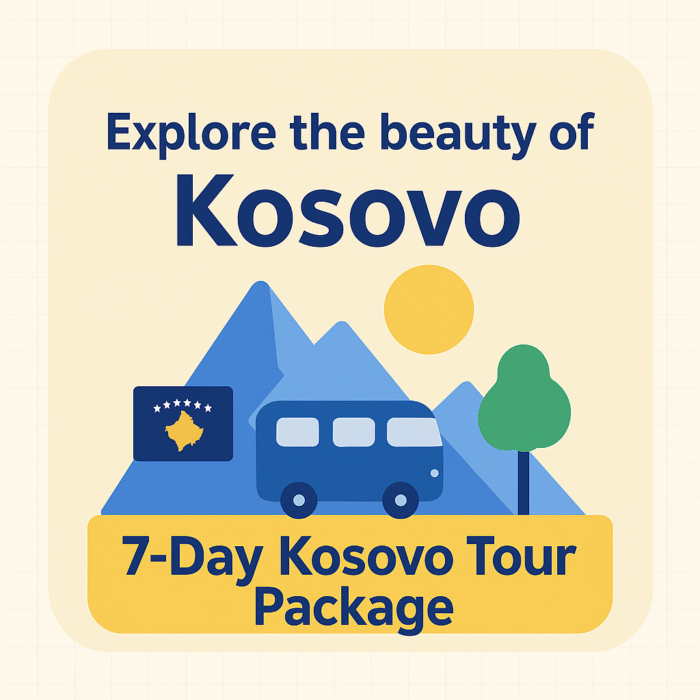 7-Day Kosovo Tour Package - Image 1