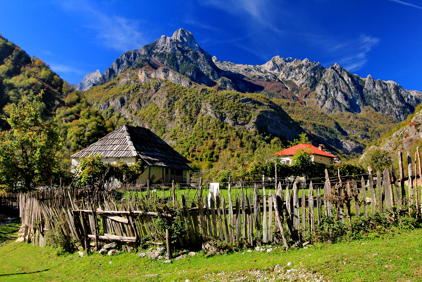 Albanian Alps View