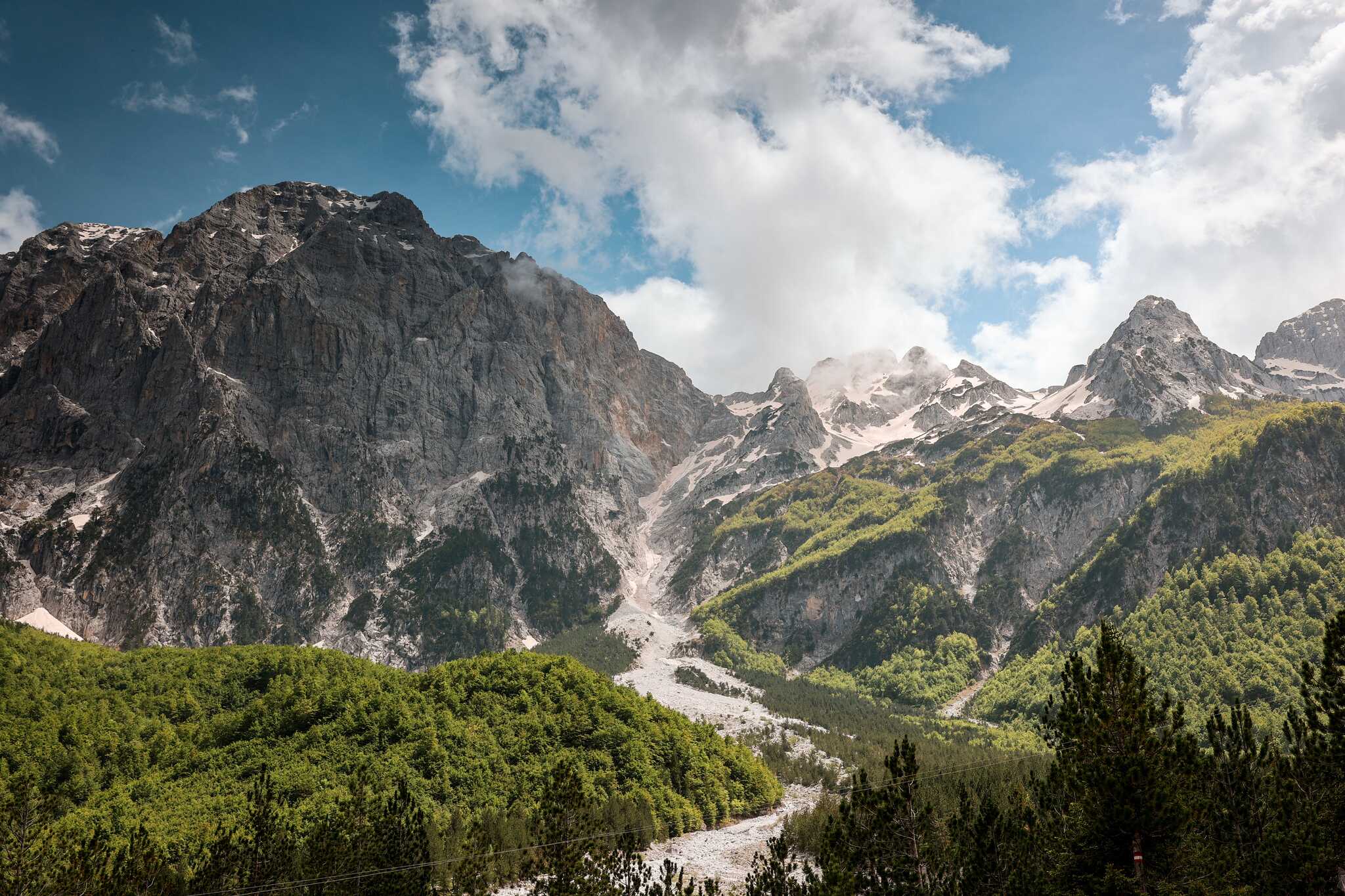 Albanian Alps View