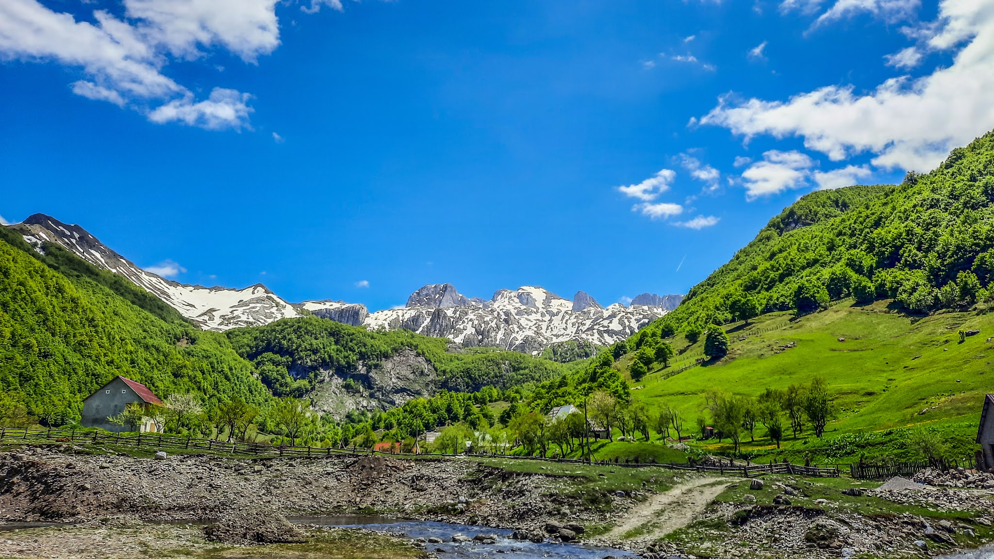Albanian Alps View