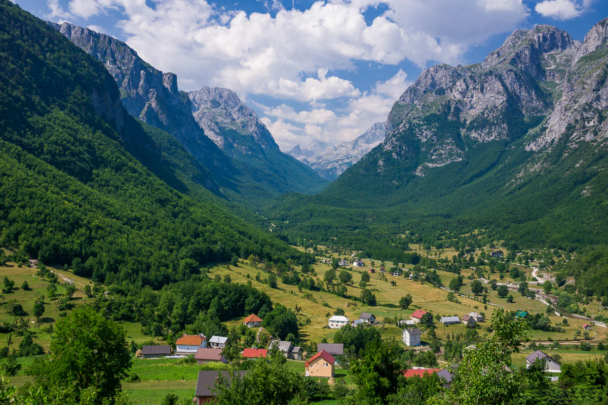 Albanian Alps View