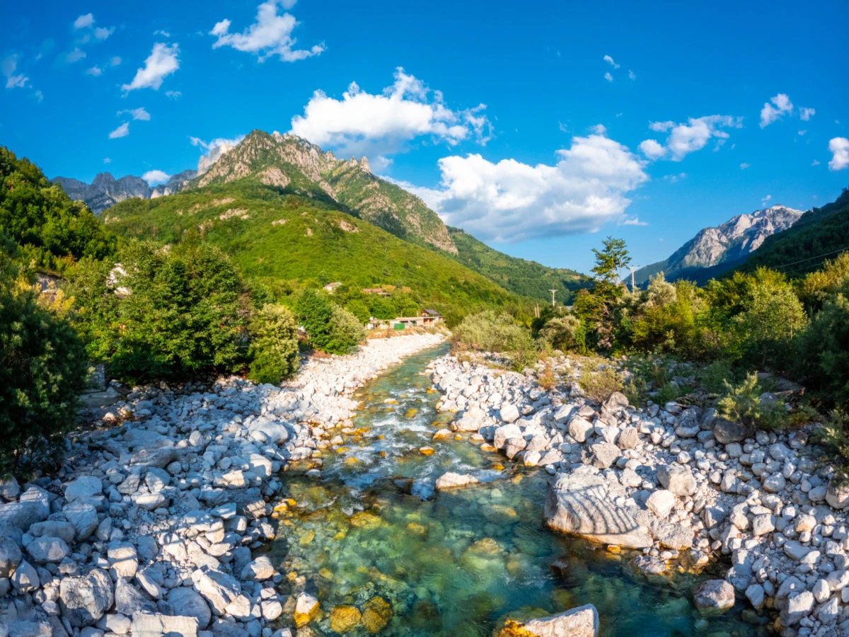Albanian Alps View