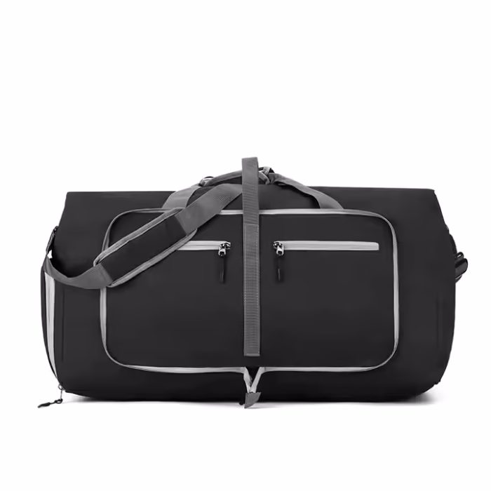Waterproof Lightweight Foldable Travel Duffel Bag – Extra Large Capacity with Shoe Compartment - Image 1