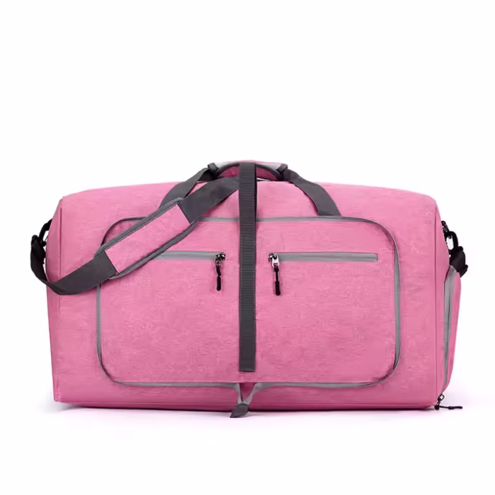 Waterproof Lightweight Foldable Travel Duffel Bag – Extra Large Capacity with Shoe Compartment - Image 4
