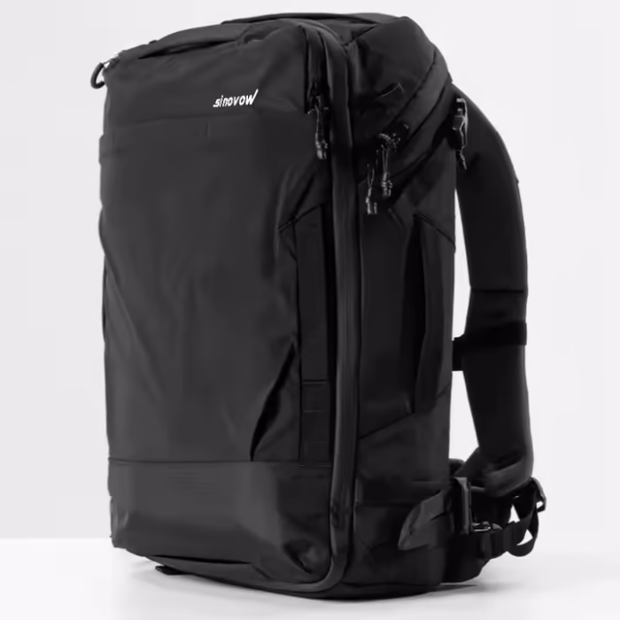 Large Ripstop Roll‑Top Backpack – Waterproof Outdoor Travel & Camping Pack - Image 3