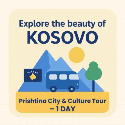 Prishtina City & Culture Tour – 1 DAY